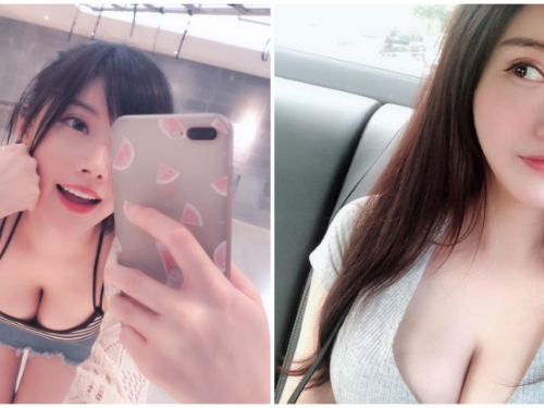 自拍角度真的很重要！「豪乳直播主」姚采辰一彎腰就乳浪太強，注意力都被吸走
