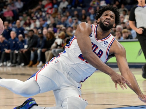 NBA》七六人恩比德膝傷好轉、仍將連4場缺陣 P.喬治有望近期復出