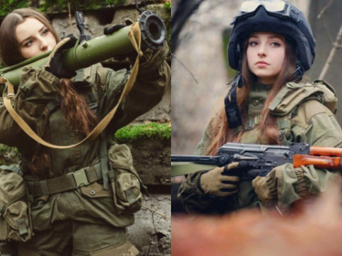 軍事迷心中的女神！俄羅斯「正妹士兵」亮眼程度宛如核彈引爆威力驚人