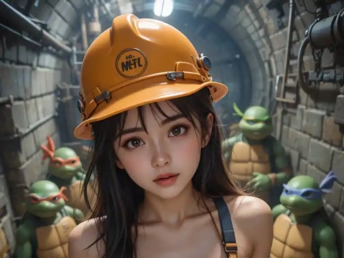 Sewer Adventure - Ninja Turtles Home Tour