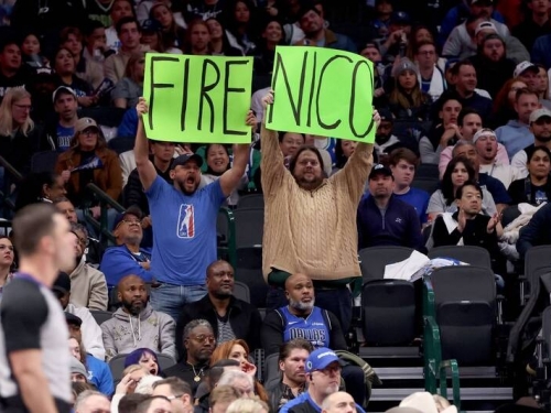 NBA》不滿東契奇被交易 多名獨行俠球迷場邊抗議就遭趕出場