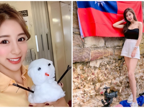 虎航最正沒有之一！「長腿正妹空姐」瑞塔兒完美顏值搭配高挑身材辣你滿眼