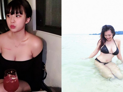 波浪太強擋不住啦～天然正妹「ZOEY若穎」超低領口意圖使人窒息 波濤洶湧整個溢出囉～