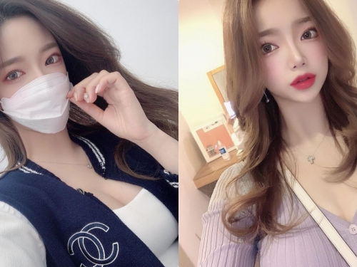 甜心小惡魔「變身口罩正妹」，「豐滿的優質乳量」好撩人呀！