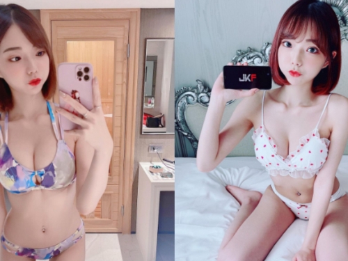 純欲系女孩「啾啾」換上萬元比基尼　豐滿程度讓人忍不住想伸手摸