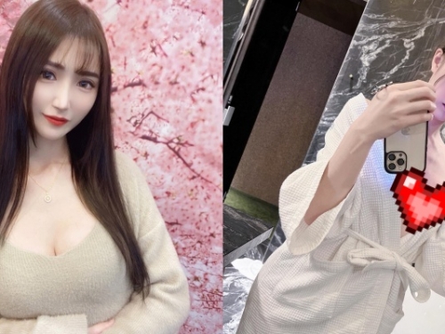 長腿模特「金娜娜」曬超犯規「浴袍穿搭」！網驚：好大，我是說浴室