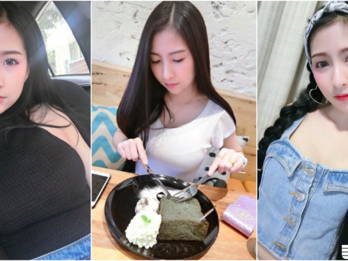 點心店驚見「甜美系正妹」極品顏值好犯規！超飽滿「美乳視角」有夠迷人啊...