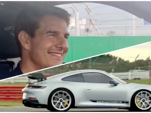 [影]「我感覺到一種渴求，對速度的渴求...」阿湯哥開保時捷911 GT3對尬前F1車手！