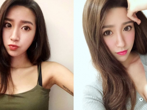 眼睛好毒！電眼正妹「Patty」骨感體態白皙又姣好，性感深鎖骨司機也想裝水來喝！