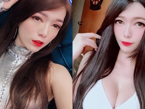 美艷型爆乳正妹Dancer「劉培」，自拍時E奶形狀太渾圓！