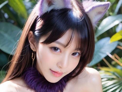 ★★ Patreon-Purple Fox Girl