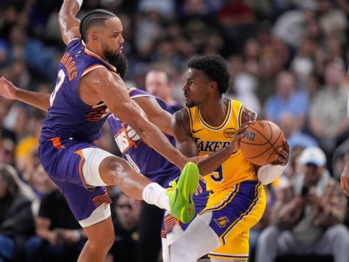 NBA熱身賽》詹皇休兵布朗尼12投1中 湖人慘遭太陽痛宰