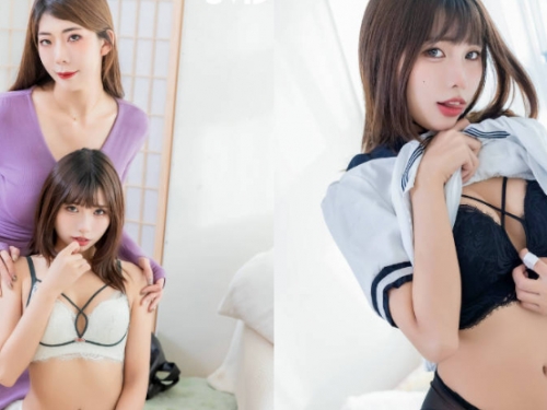 淫慾母女檔「皊皊ＸMika」過於好客，「巨乳誘惑」輪番榨汁！