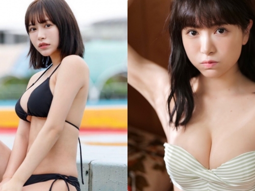 F奶長腿美少女「新造型乳量超兇」，「優質修長曲線」好誘人！