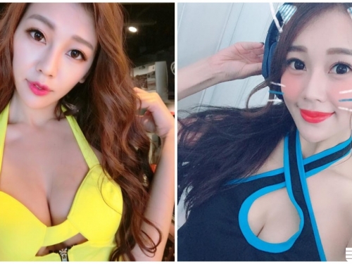 火辣麻豆「爆乳自拍」車頭燈好傲人，「超渾圓美胸」把大家都電暈了！