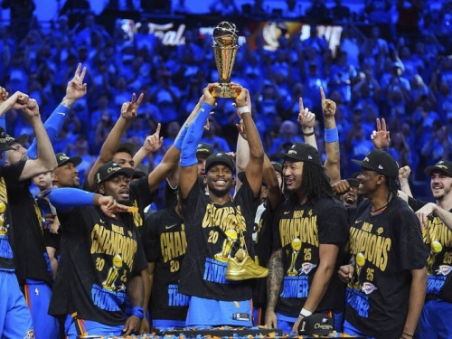 NBA總冠軍賽》雷霆開啟王朝？史上第二年輕冠軍隊 未來5年握20支選秀籤