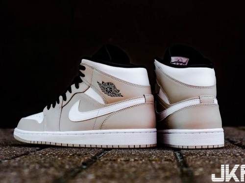 看膩了那些經典配色 不如試試這雙Air Jordan 1 Desert Sand 低調中不失質感的奶茶色！