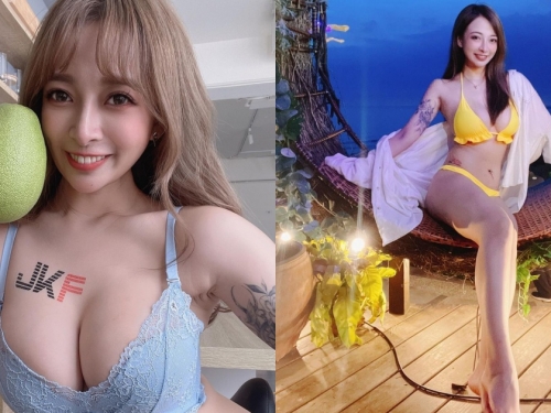 比柚子還大！性感女神「嵐芯語」H罩杯有夠兇，光看就吃飽了啦！