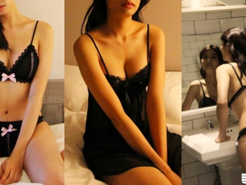 白乳美臀！「寂寞老闆娘」在家穿薄紗內衣「搞自拍」！讓人想上去好好安慰一番～