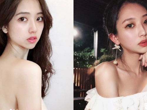 美到令人窒息！台灣網美「何蓁」無辜小貓臉，所有男人都願做貓奴！