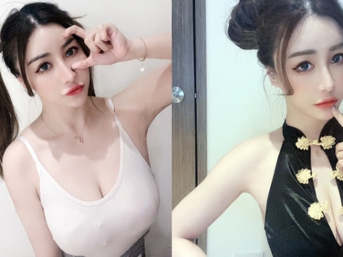 JKF 女郎「李萱」生日曬「挖洞裝」美照！G 級好身材吸上萬老司機追蹤