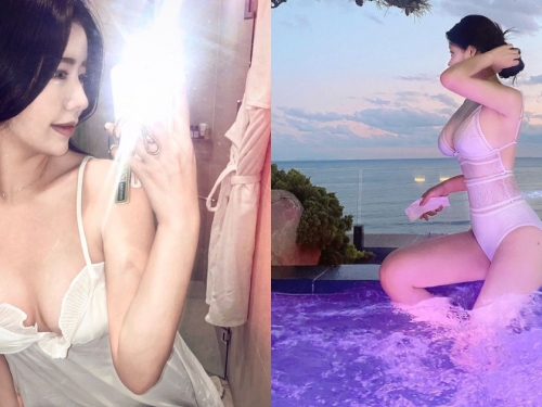 175cm「巨乳大隻馬」上圍好多肉！超兇猛「細腰翹臀」白嫩又豐滿！