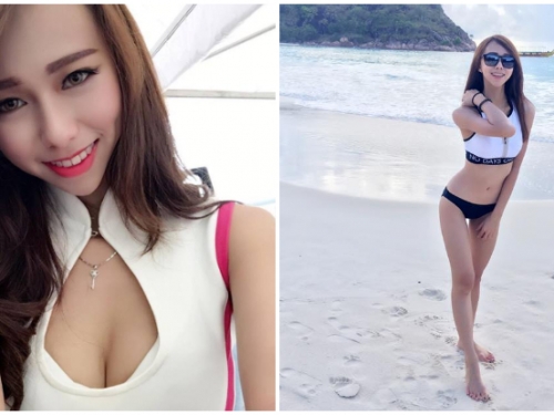 腿控的福利來了！大馬正妹的「白嫩美腿」外加纖細蠻腰，根本誘人犯罪！