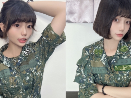 超萌陸軍中士甜到讓人蛀牙　網友：想立刻簽下去！