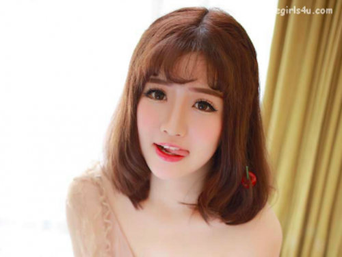 36E爆乳小女僕！中國嫩模「徐cake」近乎透明的「巨乳寫真」，挑戰你對大捏捏想像極限！