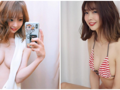 「激萌美少女」三宿菜々自拍喬乳影片，火辣身材與蘿莉長相的禁忌組合！