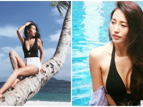 女神林明禎姐姐好辣！比基尼「雪乳狂洩」，養眼「極品美胸」鼻血止不住了！