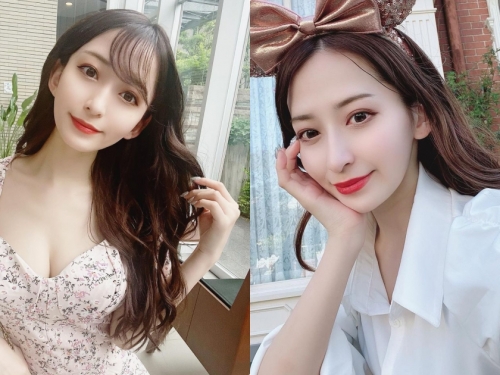 氣質櫻花妹「大方展現性感曲線」，穿洋裝的「雪白嫩乳」好誘人！