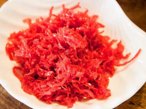 稀飯最強配菜！網友發文求問：大家都怎麼叫「那個紅紅甜甜的」東西？