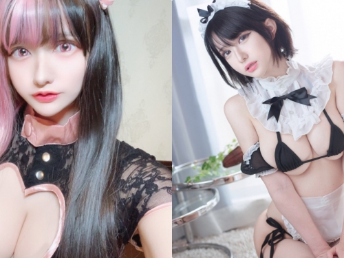 兇兇甜心妹「女僕日PO出誘惑辣照」，穿爆乳裝幫你做家務！