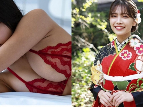 高中就出道的「巨乳美少女」！150cm卻有厚重G杯，難怪被網友稱「廣島大砲」！