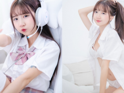 可愛女同學「孟孟」放學邀上線，「露飽滿雪乳」粉絲想玩大人遊戲