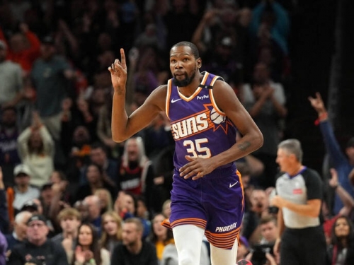 NBA》「死神」杜蘭特轟32分 率太陽逆轉熱火奪6連勝登西部龍頭