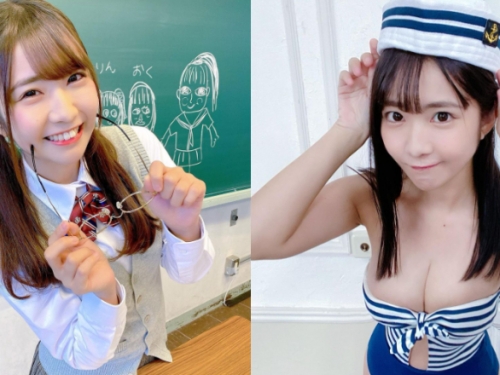 清純妹子制服底下竟「藏有豪乳」　自稱C.5 Cup但絕對不只！