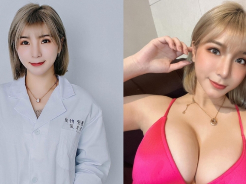 寵物營養師「張皮皮」白袍底下藏巨乳　飼主看到也跟著汪汪叫