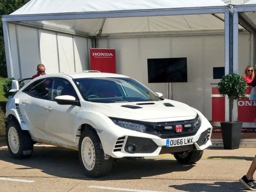 英國Honda真的hen會改！這回送上 400匹道路版賽車&長高長壯越野版 Civic Type-R