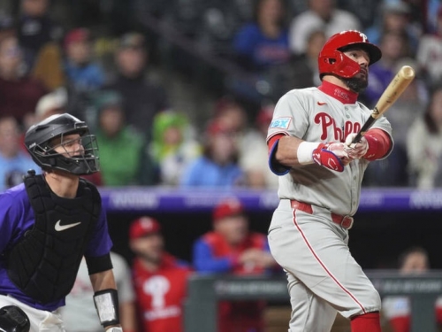 MLB》「洗襪伯」17轟追上大谷翔平！ 費城人魯薩多6局10K封鎖洛磯