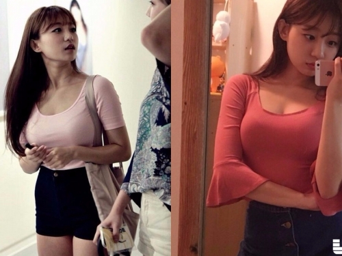 美術館驚見「巨乳正妹」！偷拍照瘋傳真實身分曝光，點進IG畫面好滿好猛…
