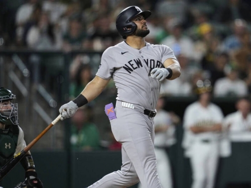 MLB》載入史冊！洋基22歲「火星人」超狂三響砲 創史上第一人神紀錄