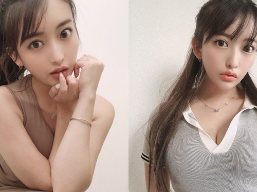 「154美乳小隻馬」激似明日花綺羅，「豐滿大車頭燈」挺胸時好壯觀！