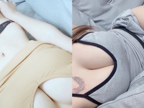 特寫的最棒！超猛烈辣媽「波衣」掌鏡在嫩乳前遊移，噴血畫面就想與男粉零距離！