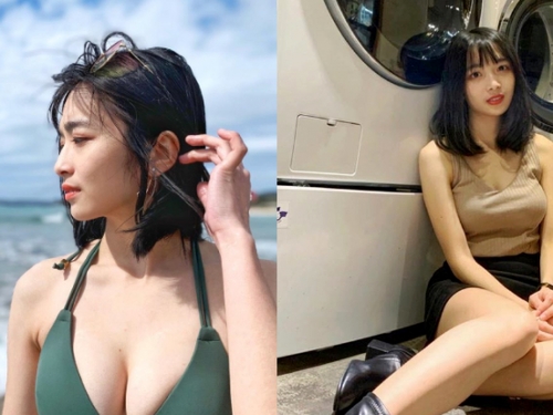 東吳女大生「寀」波濤乳量稱霸海岸線，清甜臉蛋更讓人驚見愛情海！