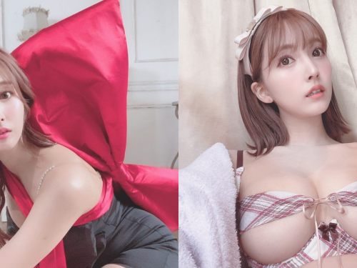這個聖誕禮物ok嗎！AV國民女優「三上悠亞」近照更新，獻上超迷你內衣「F奶」快溢出來