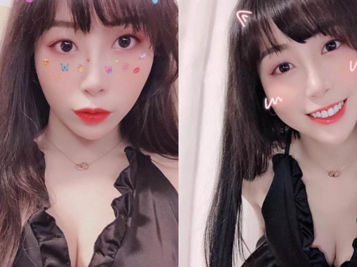 美乳舞者「貓頭豬」深V裝超火辣，跳舞時的迷人造型太吸睛！