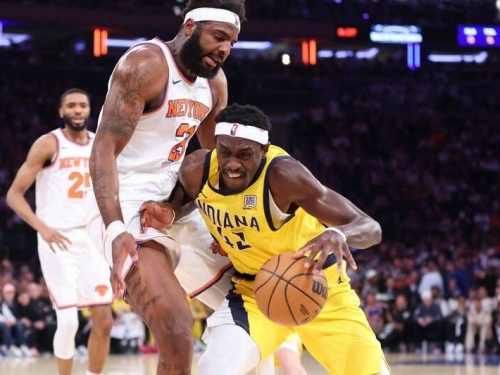 NBA季後賽》西亞卡姆轟新高39分 溜馬力退尼克系列賽2：0領先