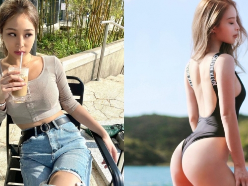 香港混血「正妹私人教練」！緊身褲秀超飽滿「蜜桃翹屁」，美乳小蠻腰她都有！